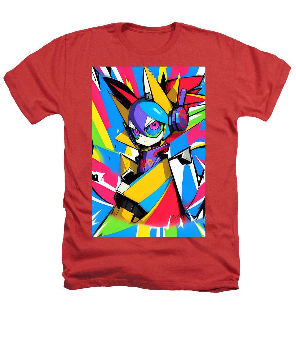 Giddy Gadgeteer Heather T-Shirt by JB Studio â€” main product image