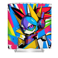 Giddy Gadgeteer Shower Curtain by JB Studio â€” main product image