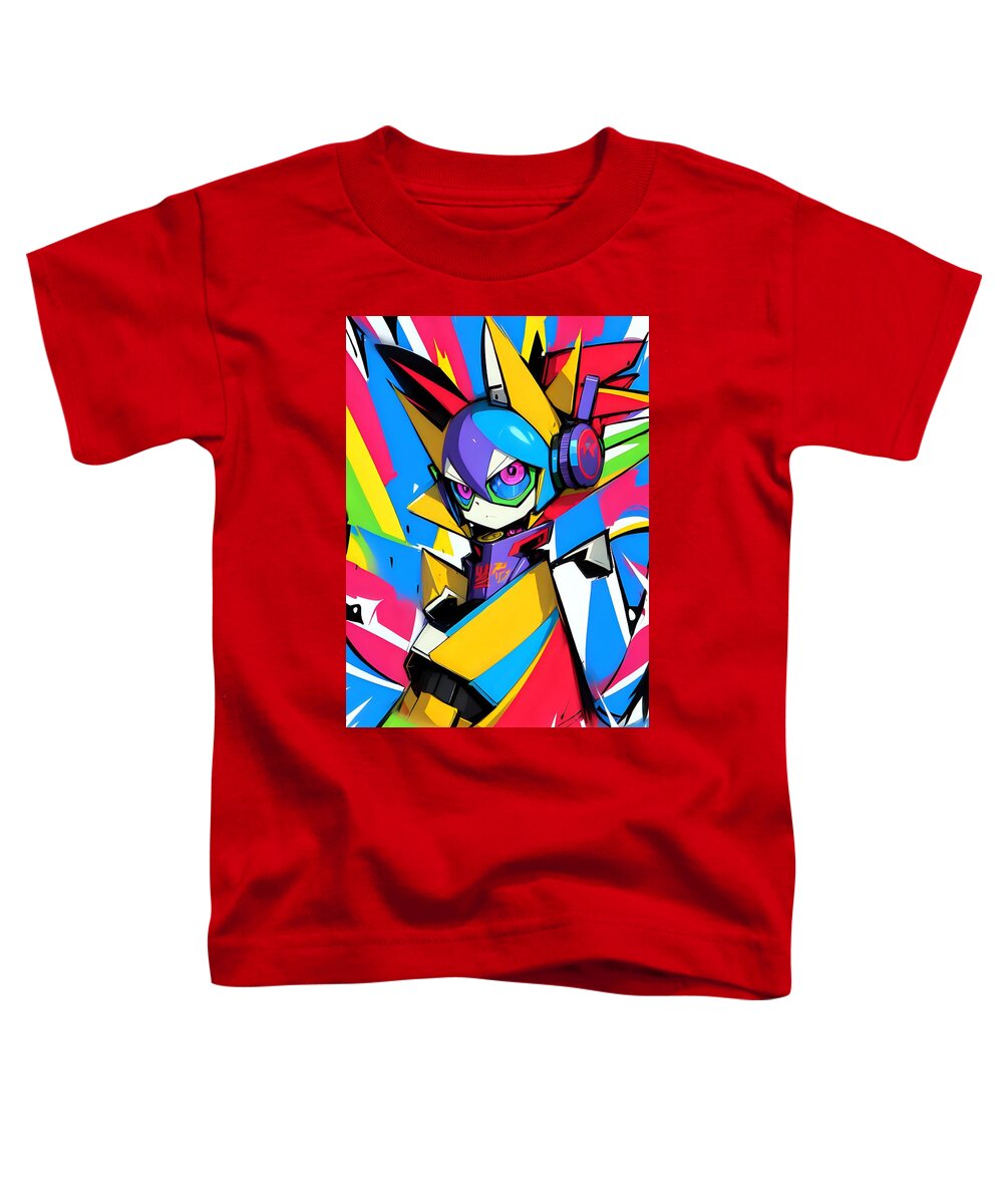 Giddy Gadgeteer Toddler T-Shirt by JB Studio â€” main product image