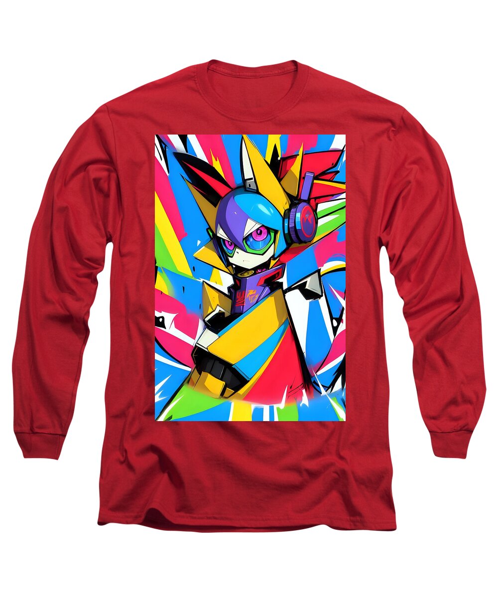 Giddy Gadgeteer Long Sleeve T-Shirt by JB Studio â€” main product image