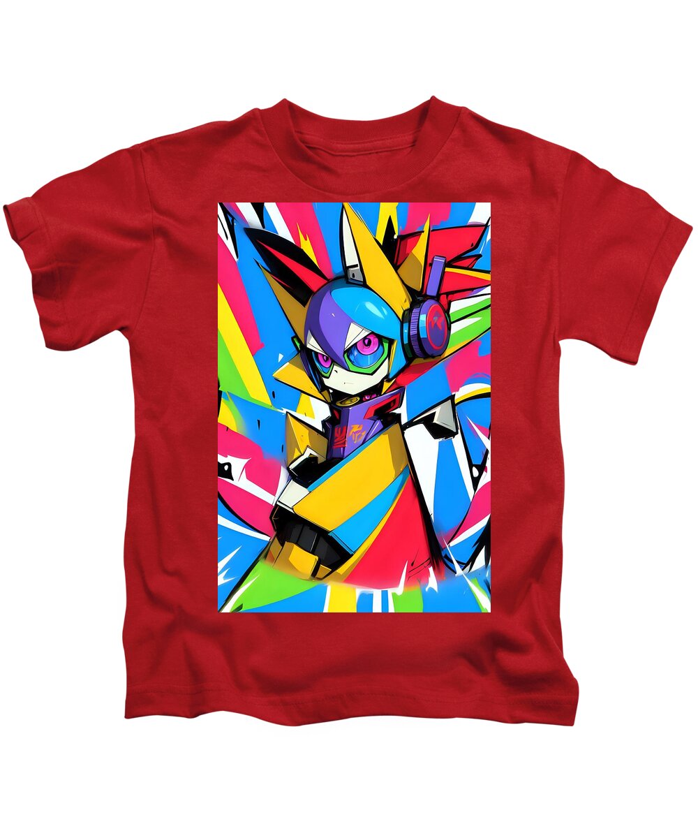 Giddy Gadgeteer Kids T-Shirt by JB Studio â€” main product image