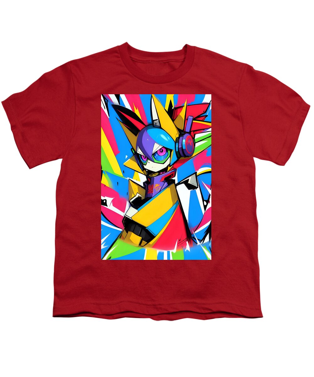 Giddy Gadgeteer Youth T-Shirt by JB Studio â€” main product image