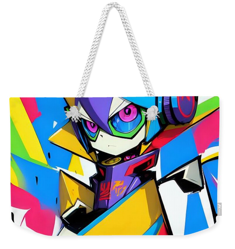 Giddy Gadgeteer Weekender Tote Bag by JB Studio â€” main product image