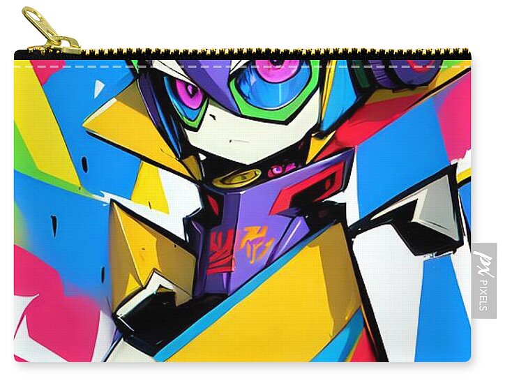 Giddy Gadgeteer Zip Pouch by JB Studio â€” main product image