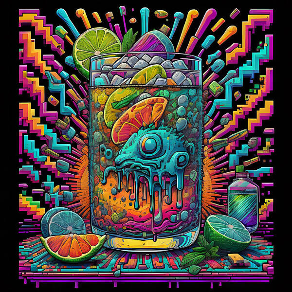 Happy New Year Art Print by JB Studio â€” main product image
