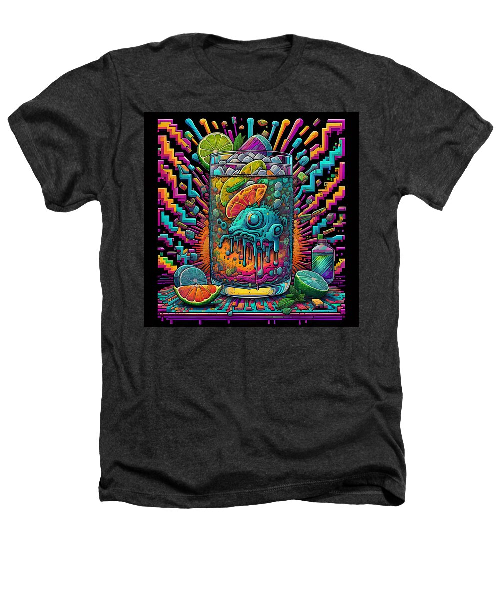 Happy New Year Heather T-Shirt by JB Studio â€” main product image