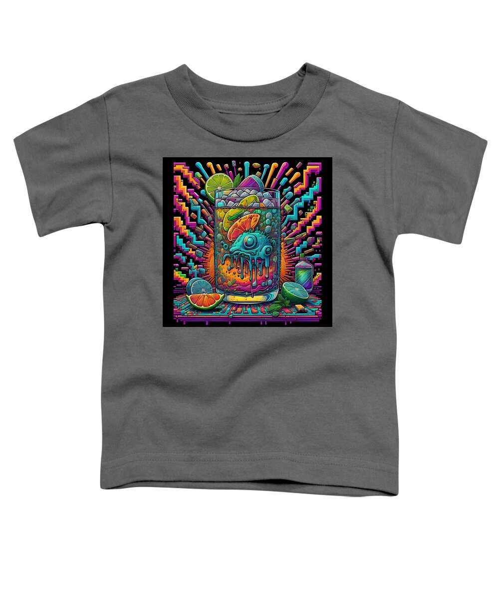 Happy New Year Toddler T-Shirt by JB Studio â€” main product image