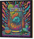 Happy New Year Wood Print by JB Studio â€” main product image