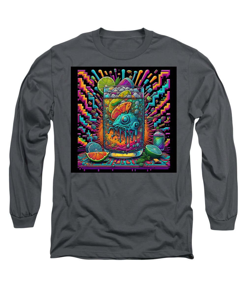 Happy New Year Long Sleeve T-Shirt by JB Studio â€” main product image