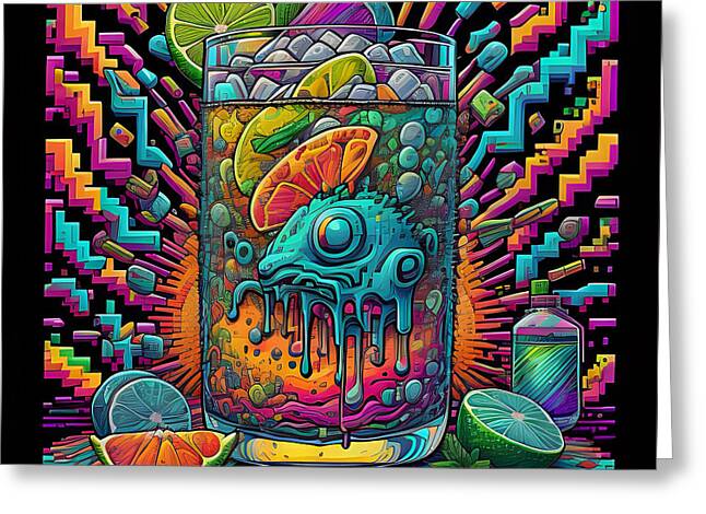 Happy New Year Greeting Card by JB Studio â€” main product image