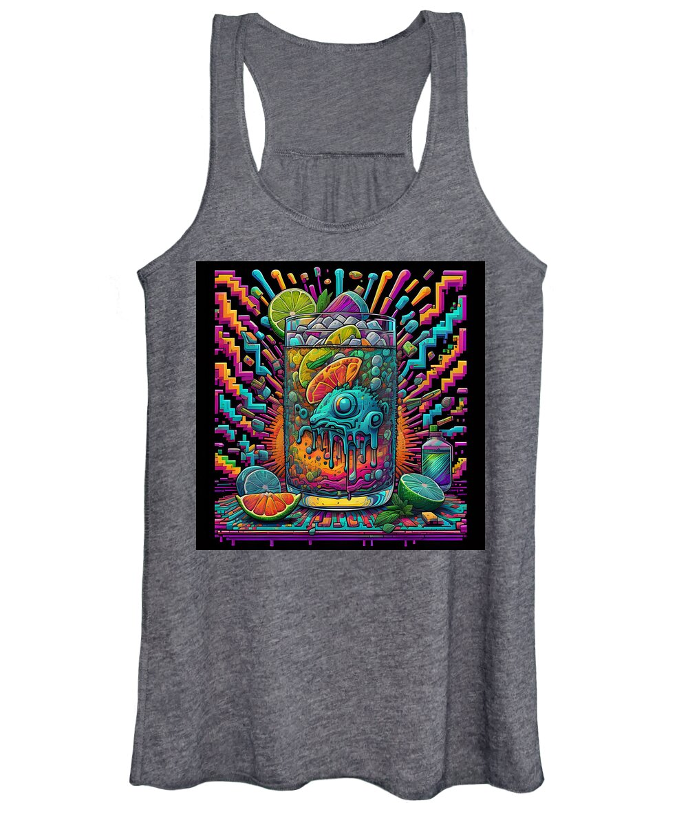 Happy New Year Women's Tank Top by JB Studio â€” main product image