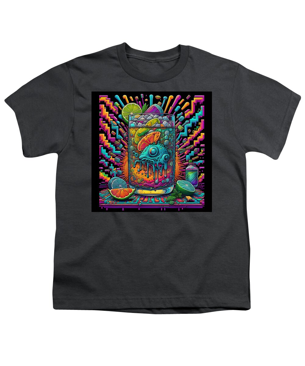 Happy New Year Youth T-Shirt by JB Studio â€” main product image