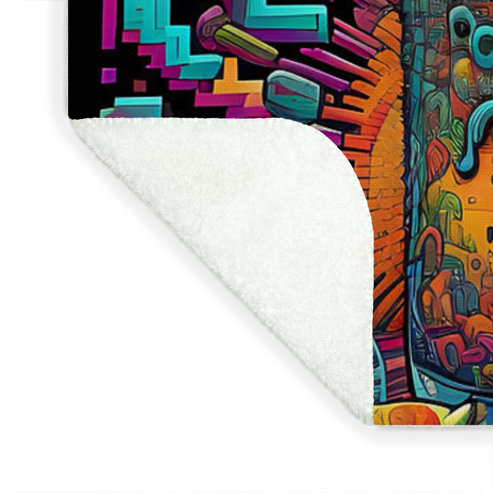 Happy New Year Throw Blanket by JB Studio â€” view 7