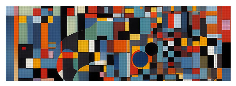 Harmonious Chaos Yoga Mat by JB Studio â€” alternate angle view