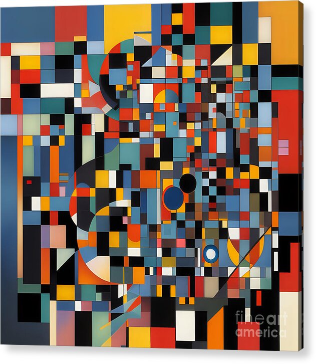 Harmonious Chaos Acrylic Print by JB Studio â€” main product image