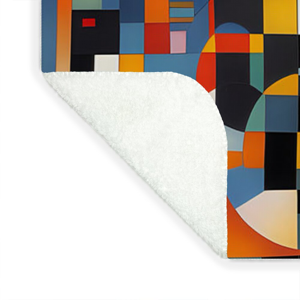 Harmonious Chaos Throw Blanket by JB Studio â€” view 7