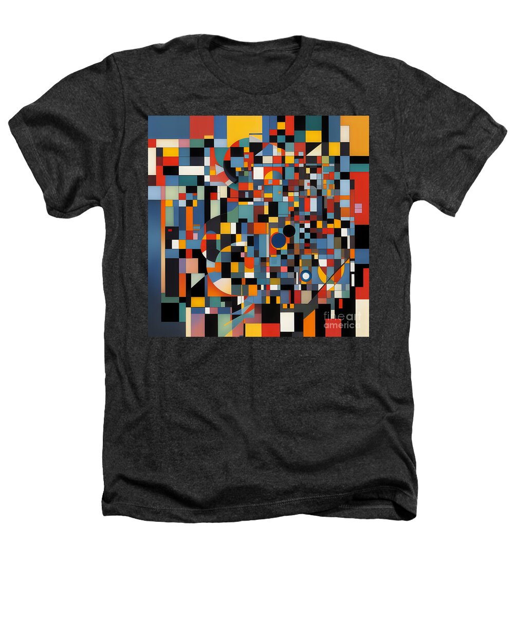 Harmonious Chaos Heather T-Shirt by JB Studio â€” main product image