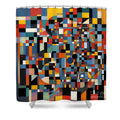 Harmonious Chaos Shower Curtain by JB Studio â€” main product image