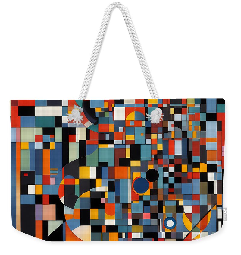 Harmonious Chaos Weekender Tote Bag by JB Studio â€” main product image
