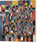 Harmonious Chaos Wood Print by JB Studio â€” main product image