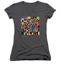 Harmonious Chaos Women's V-Neck T-Shirt by JB Studio â€” main product image