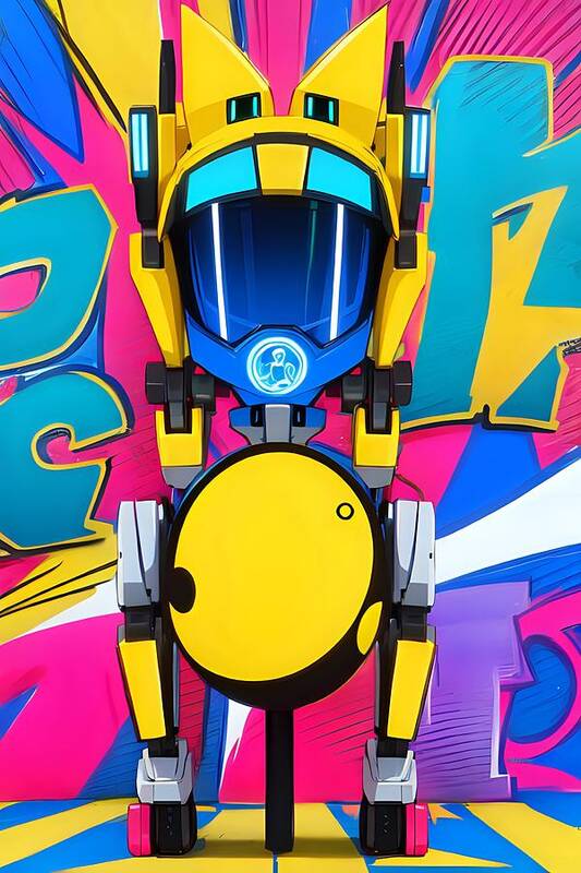 Jollybot Art Print by JB Studio â€” main product image