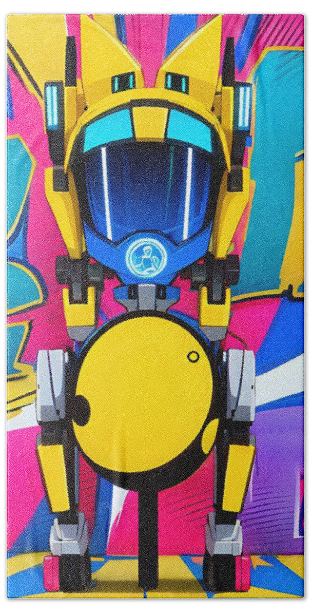 Jollybot Bath Towel by JB Studio â€” main product image
