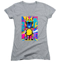 Jollybot Women's V-Neck T-Shirt by JB Studio â€” main product image