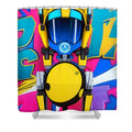 Jollybot Shower Curtain by JB Studio â€” main product image