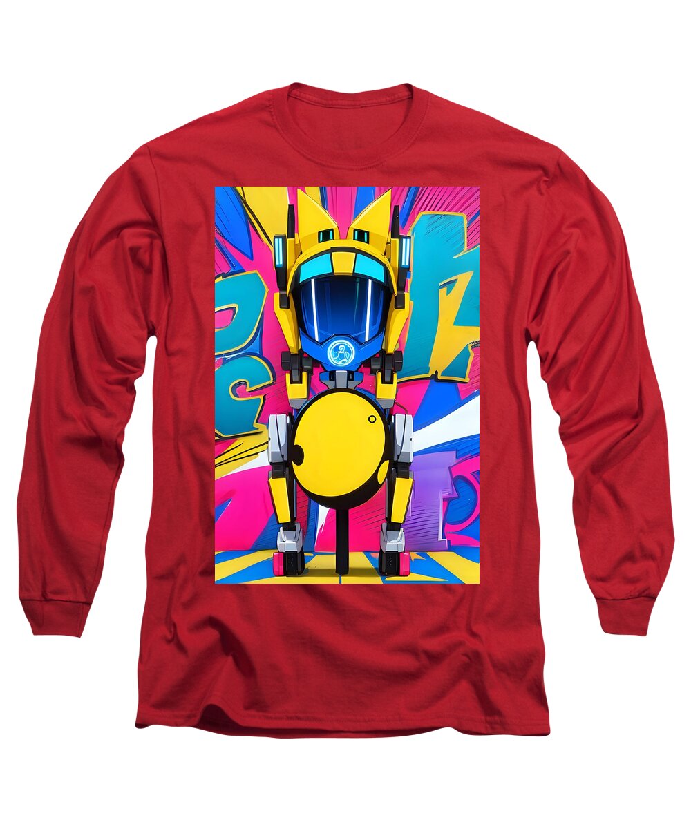 Jollybot Long Sleeve T-Shirt by JB Studio â€” main product image