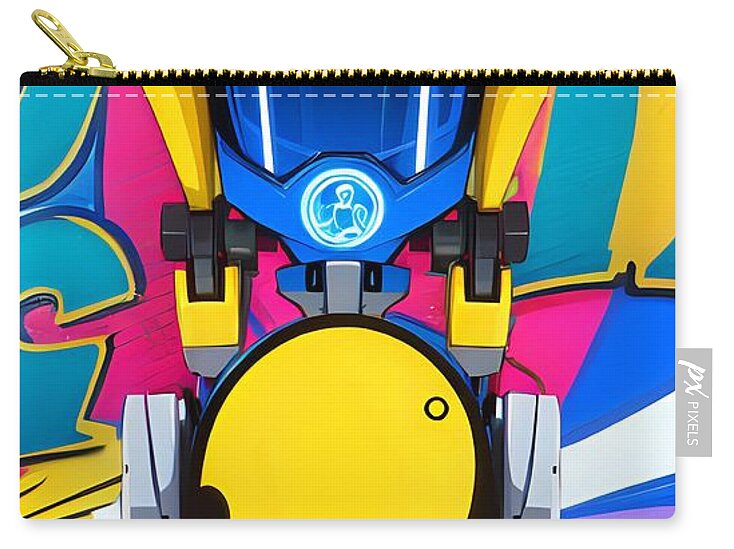 Jollybot Zip Pouch by JB Studio â€” main product image