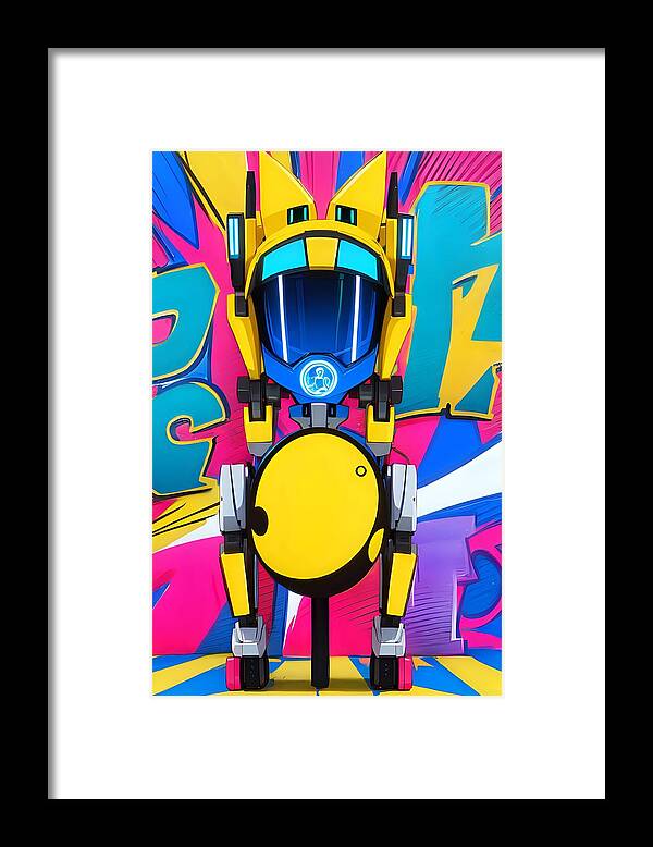 Jollybot Framed Print by JB Studio â€” view 8