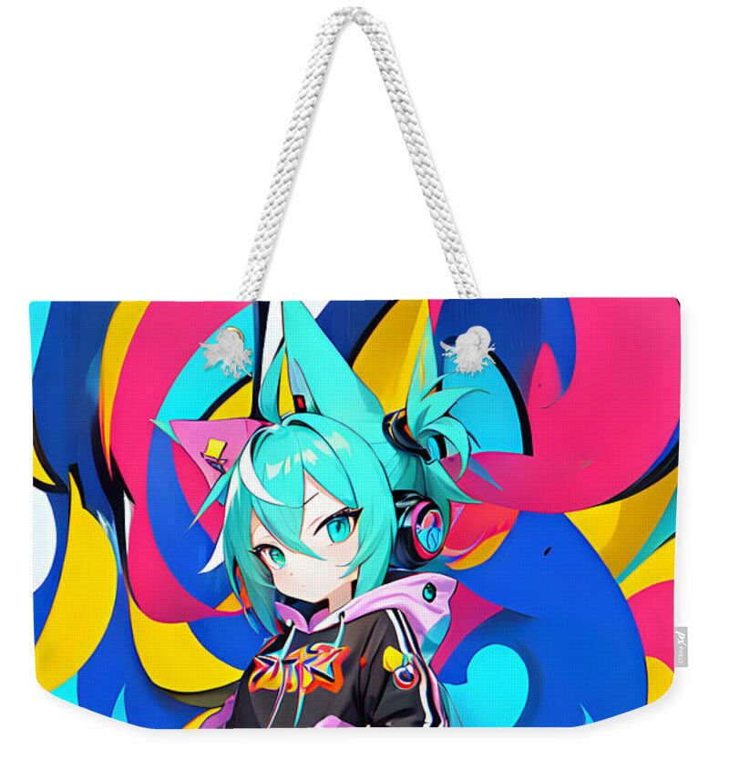 Joy Jambobot Weekender Tote Bag by JB Studio â€” main product image