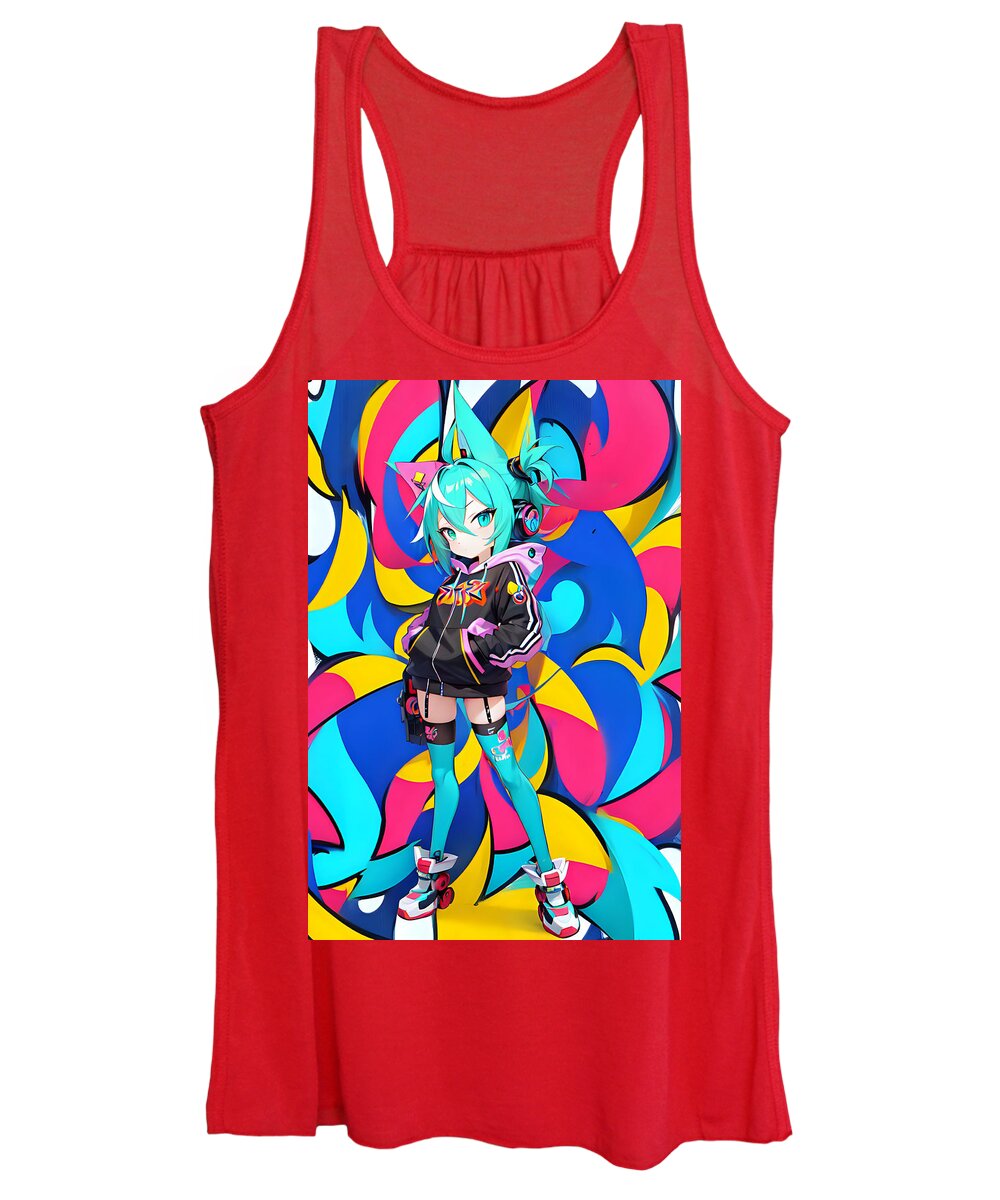 Joy Jambobot Women's Tank Top by JB Studio â€” main product image