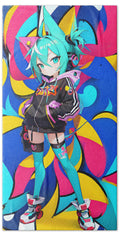 Joy Jambobot Beach Towel by JB Studio â€” main product image