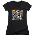 Luna Women's V-Neck T-Shirt by JB Studio â€” main product image
