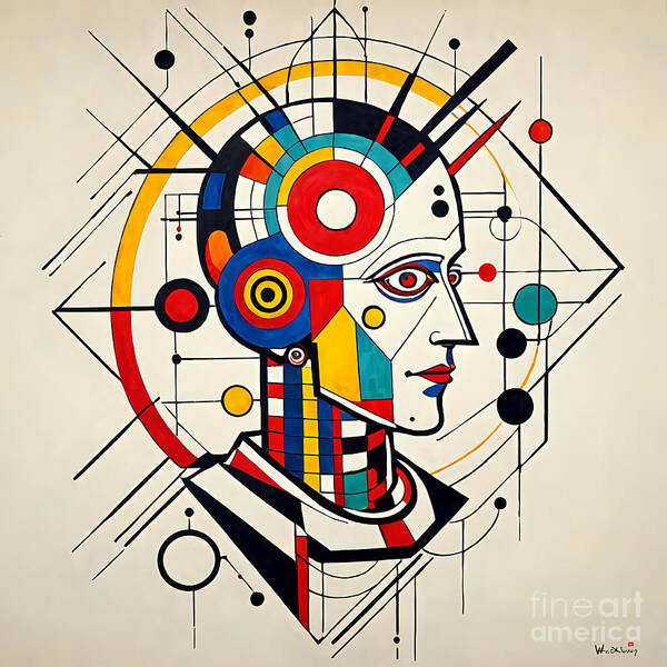 Mechanized Reverie Art Print by JB Studio â€” main product image