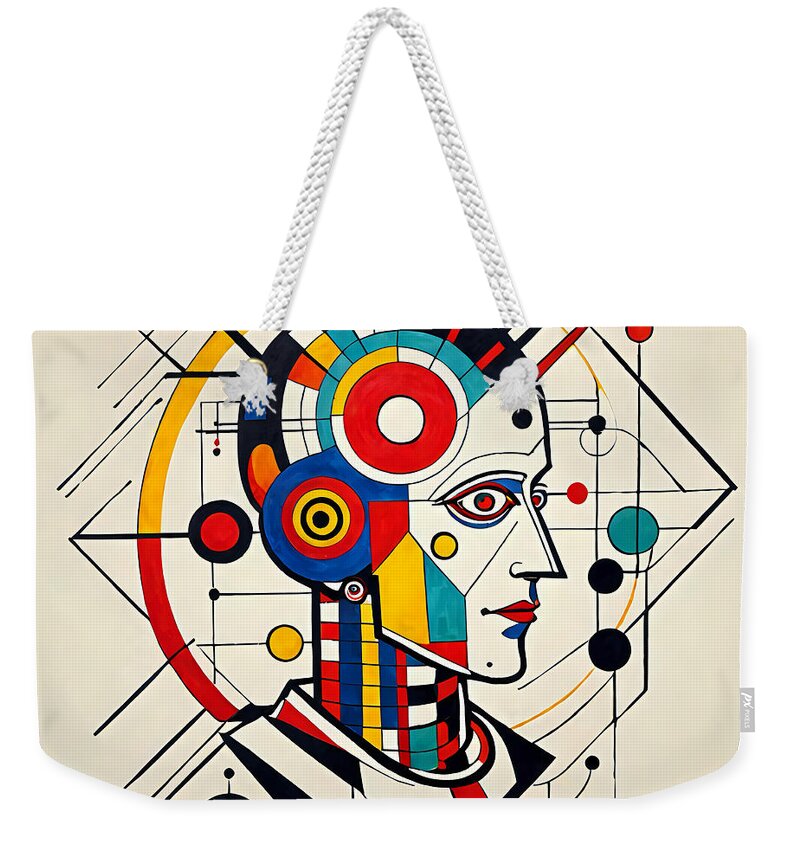Mechanized Reverie Weekender Tote Bag by JB Studio â€” main product image