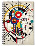 Mechanized Reverie Spiral Notebook by JB Studio â€” main product image