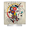 Mechanized Reverie Shower Curtain by JB Studio â€” main product image