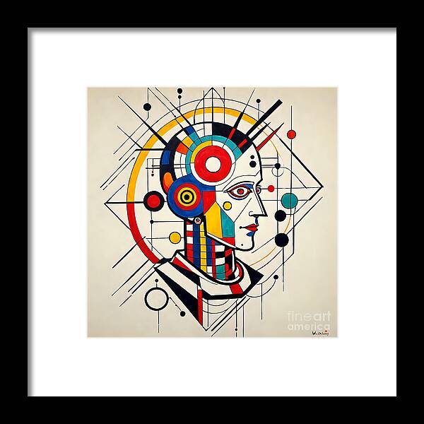 Mechanized Reverie Framed Print by JB Studio â€” view 8