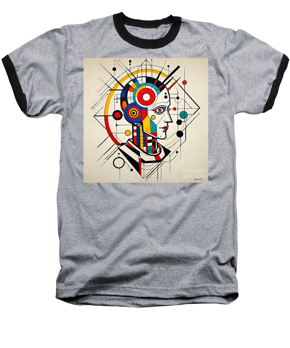 Mechanized Reverie Baseball T-Shirt by JB Studio â€” main product image