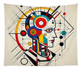Mechanized Reverie Wall Tapestry by JB Studio â€” main product image