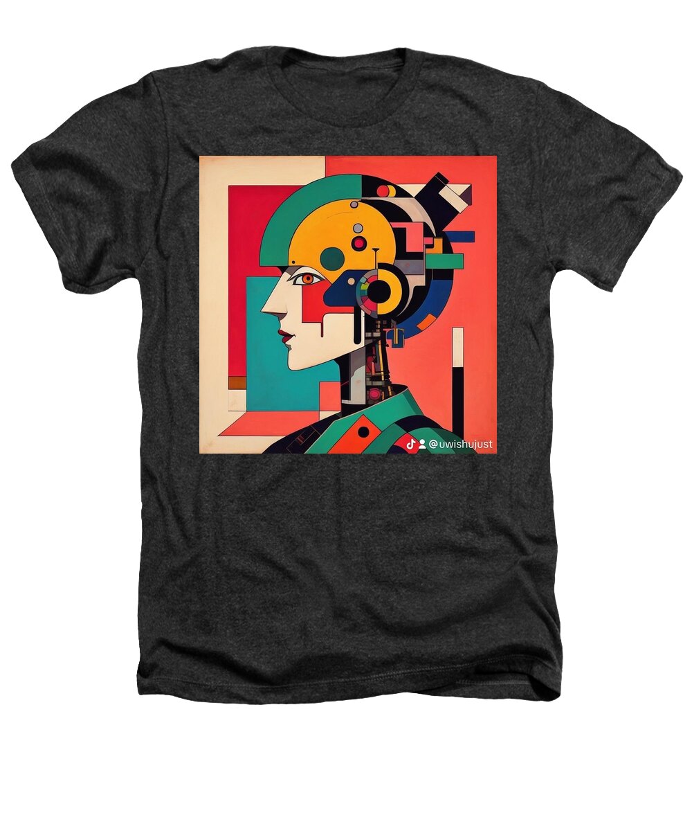 NexHumania Heather T-Shirt by JB Studio â€” main product image