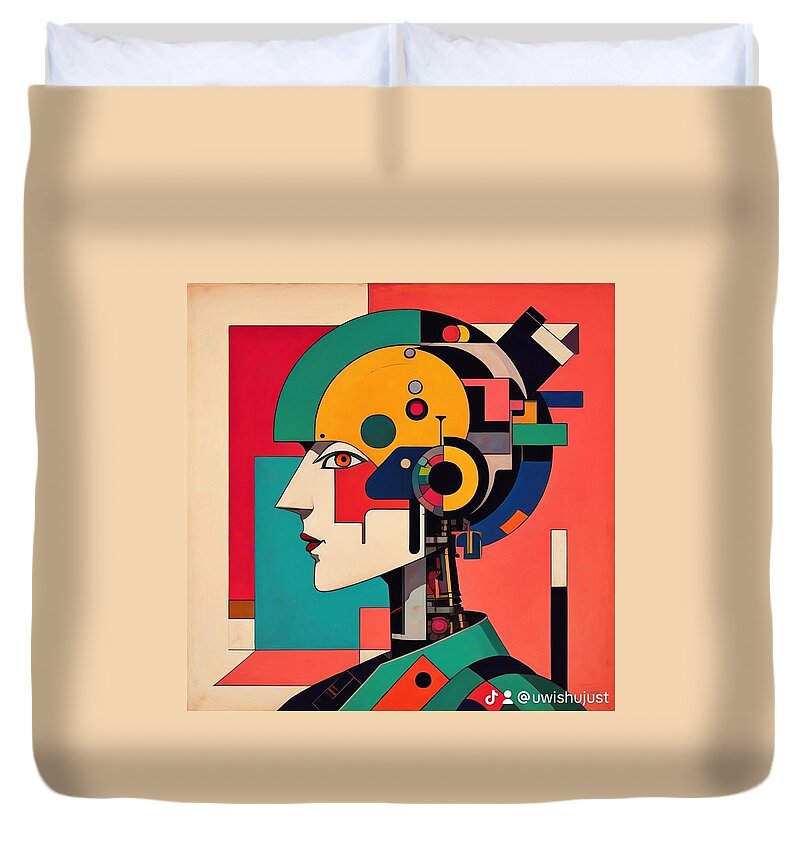 NexHumania Duvet Cover by JB Studio â€” main product image