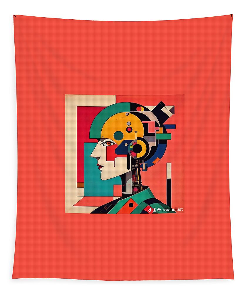 NexHumania Wall Tapestry by JB Studio â€” main product image