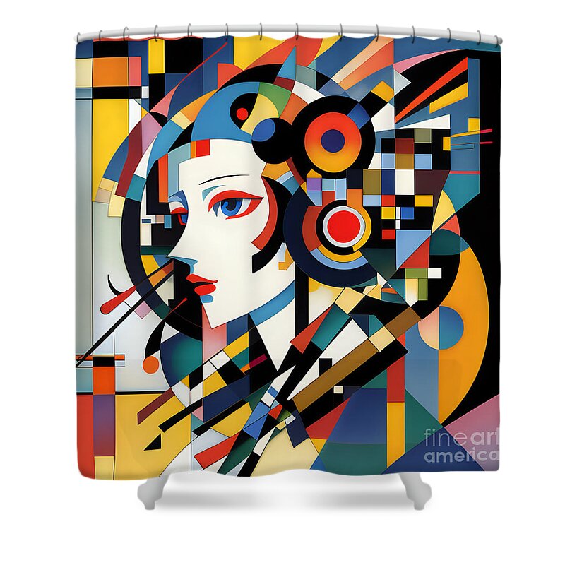 Nova Shower Curtain by JB Studio â€” main product image