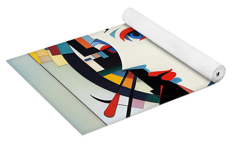 Nova Yoga Mat by JB Studio â€” close-up detail of artwork