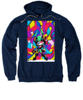 Peppy Pixelbot Sweatshirt by JB Studio â€” main product image