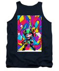 Peppy Pixelbot Tank Top by JB Studio â€” main product image